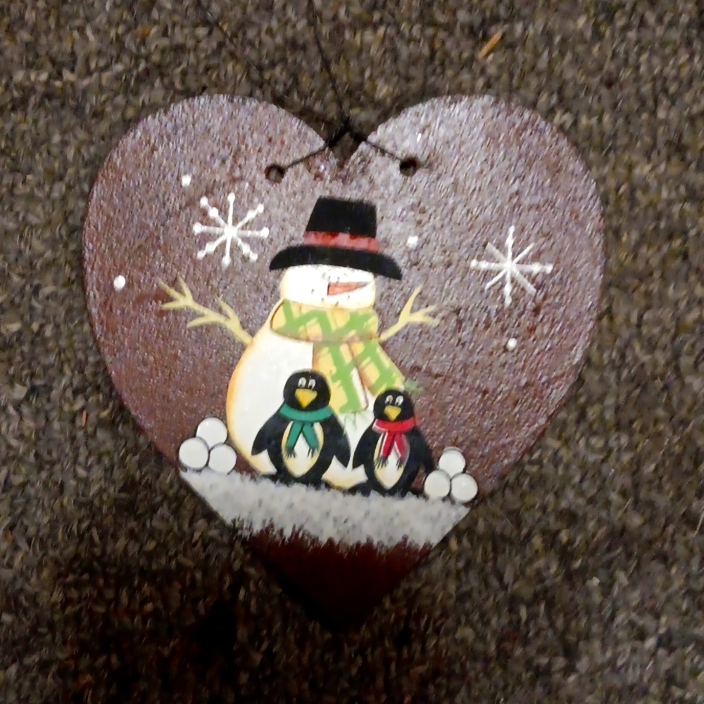 Frosty ornament